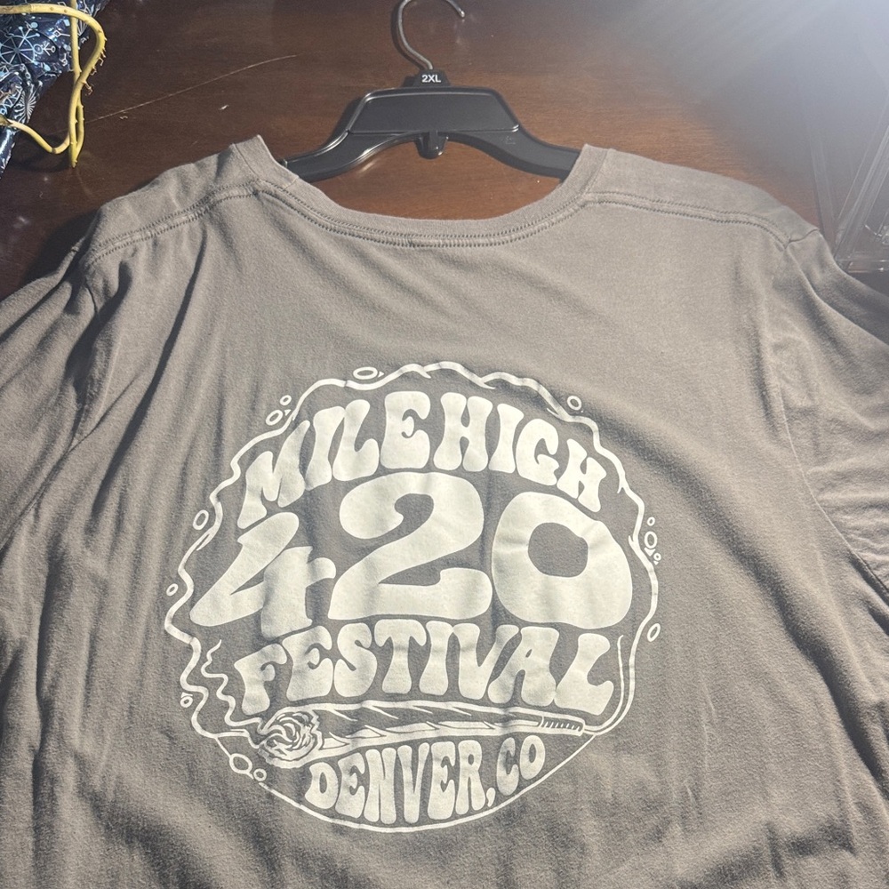 Mile High 420 Festival Graphic Tee - Gray